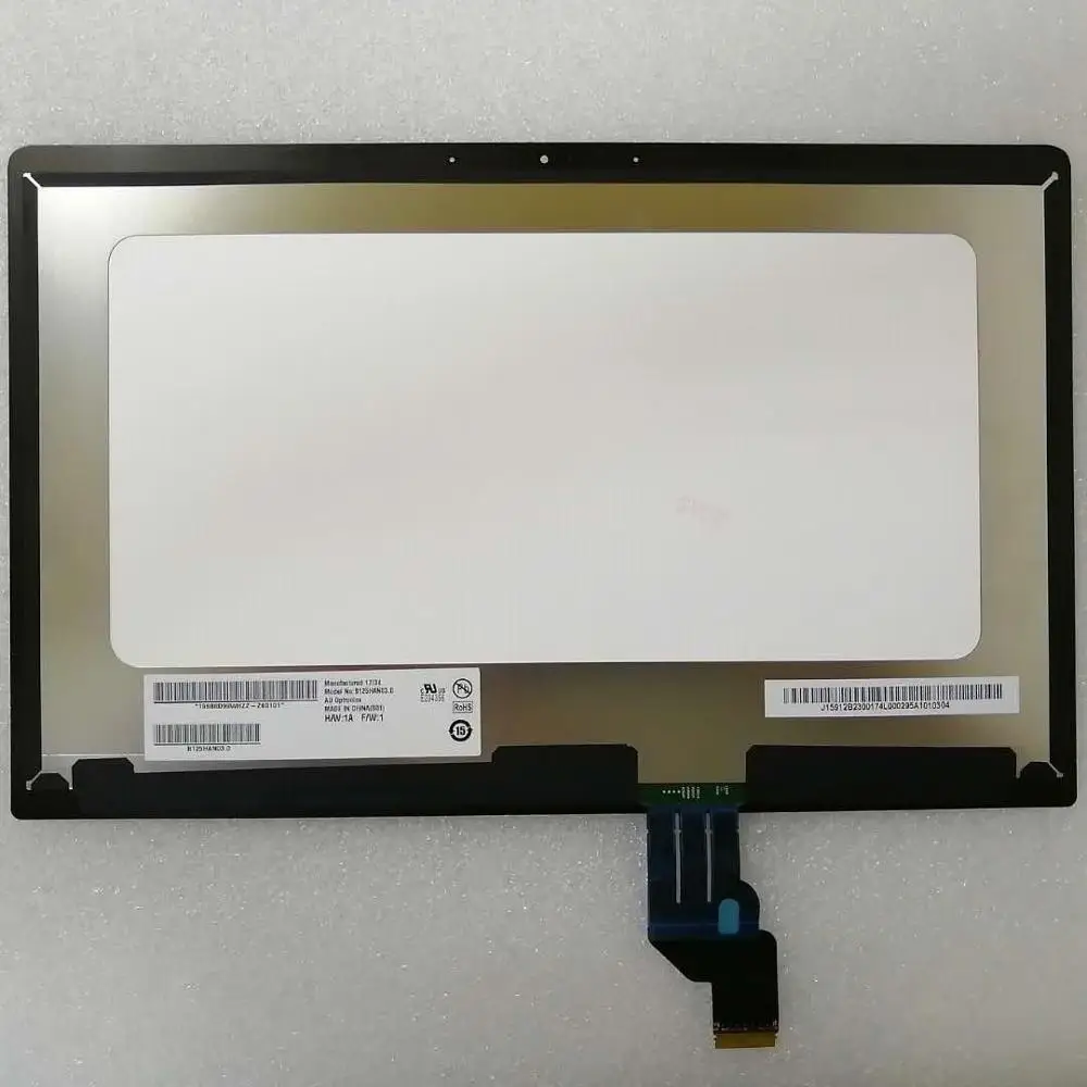 Полный ЖК-дисплей в сборе для Asus ZenBook 3 UX390UA UX390U стеклянная панель 12 5x1920 (без