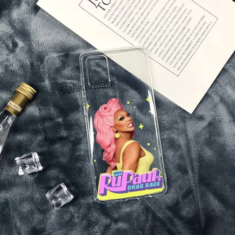 Прозрачный чехол RuPaul Drag Queen для телефона Samsung A12 5G A71 4G A70 A52 A51 A40 A31 A21S A20 A50 A30 S