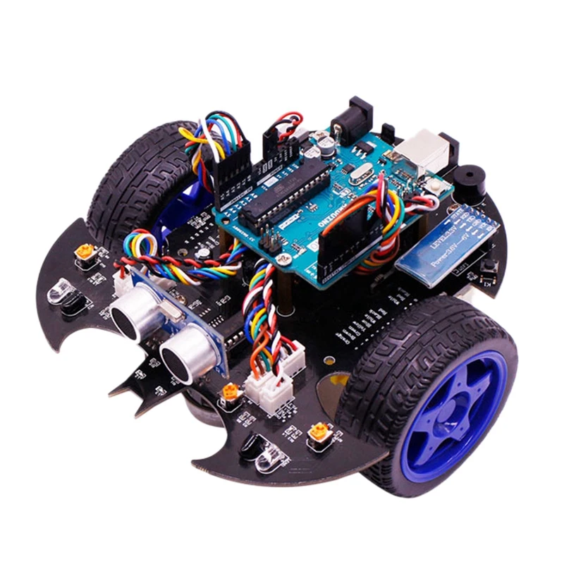 Подходит для Arduino Uno Smart Car Robot Kit Diy программируемый обучающий избегание