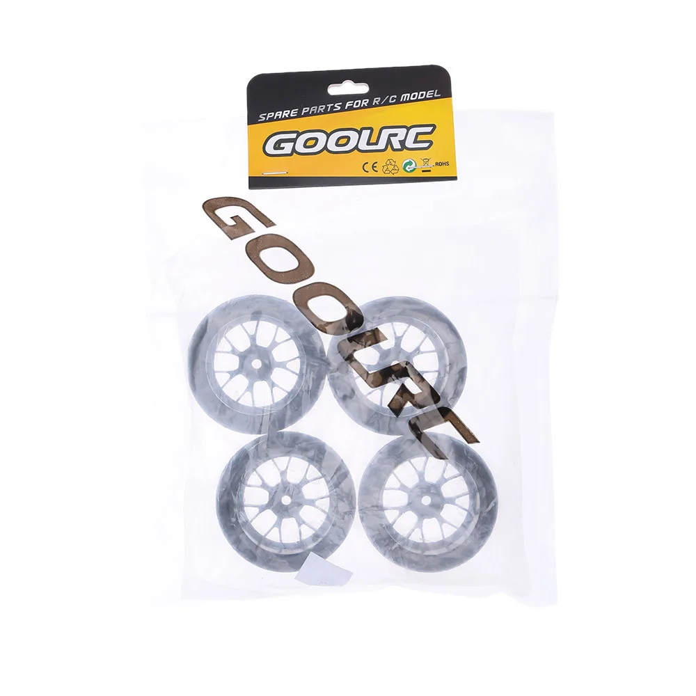 GoolRC 4 шт. высокая производительность 1/10 раллийный автомобильный обод и шина 20101
