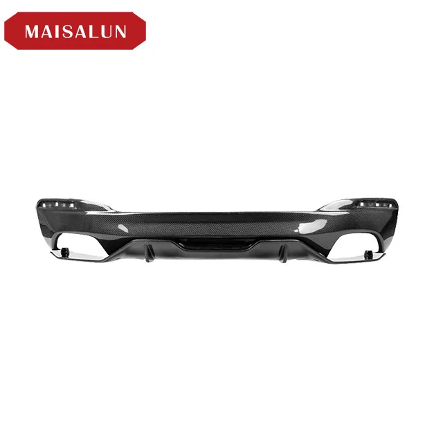 

Suitable for 5 Bmw Series G30 G38 Modified Mp Carbon Fiber Lip Rear Shovel Two-piece Car Refitting Small Enclosure