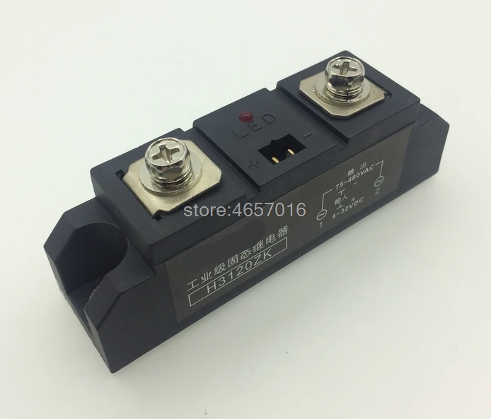 

Оптовая продажа, оригинальное твердотельное реле H3120ZK DC-AC 120A