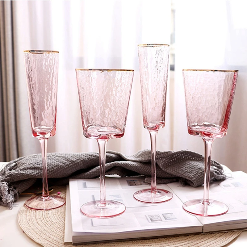 

Glasses Of Wine Set Creative Phnom Penh Crystal Champagne Goblet Cup European Whiskey Cocktail Drinking Glass Home Bar Drinkware