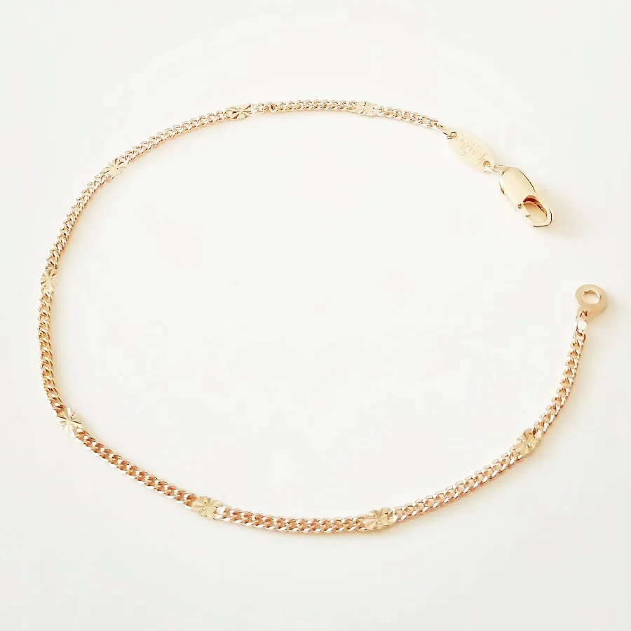 Ожерелье женское из меди под розовое золото 585 пробы 60 см|long necklace|fashion necklacenecklace