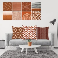 printed pillowcases abstract pillowcases geometric sofa cushion covers simplicity modern pillowcases comfortable household items