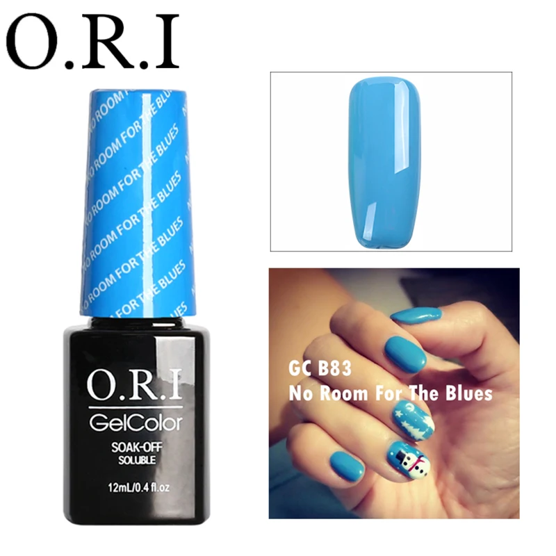 O.R.I 1 шт. Гель лак для ногтей 12 мл Гибридный дизайна Полупостоянный УФ набор гель