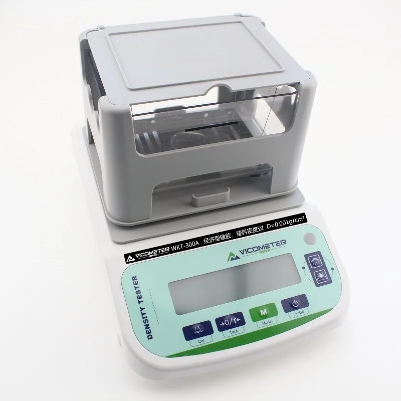 

LCD Direct Readings Bulk Rubber Density Measure Plastic Raw Material Density Tester Bulk Density Meter for Plastic