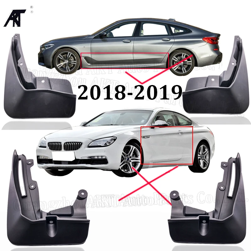 4 шт. брызговики щитки для BMW 6 серии 2018 2019|Грязезащита| |