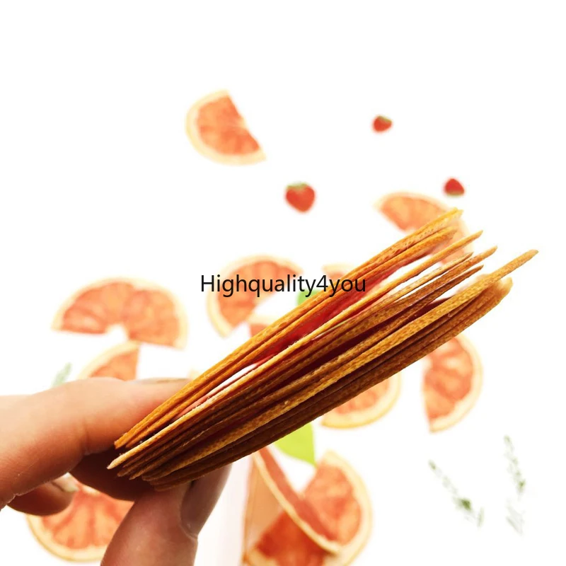 10 шт. сушеные прессованные ломтики грейпфрута фоторамка для ювелирных изделий