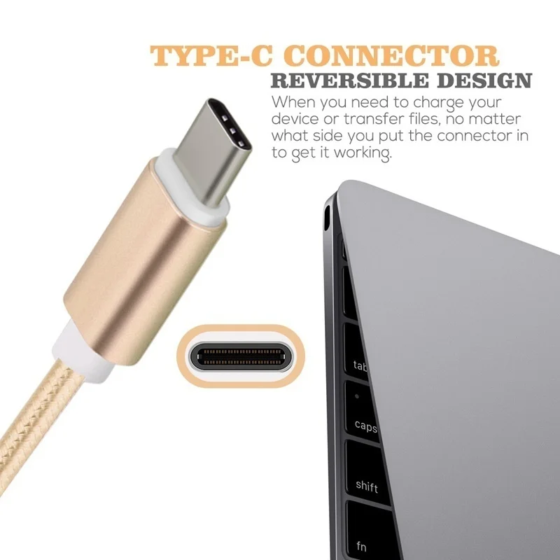 Нейлоновый зарядный кабель USB Type-C для Samsung Galaxy A51 A71 S20 S10 S10E S9 A50 A70 быстрой зарядки |