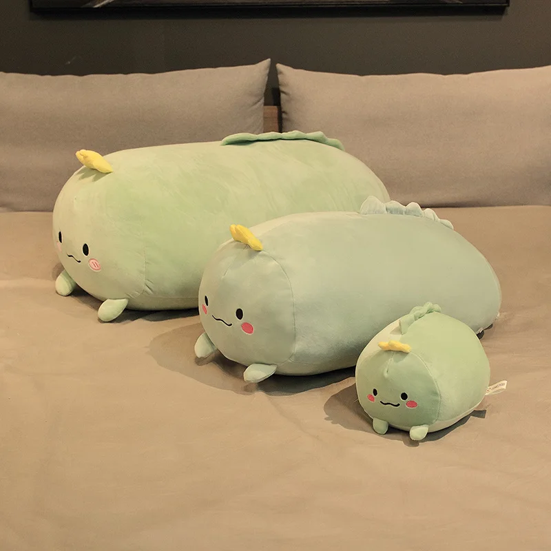

28/60cm Kawaii Big Fat Cat Dinosaur Bear Pig Hamster Plush Pillow Cushion Stuffed Soft Animal Throw Pillow Big Size Toys Cushion