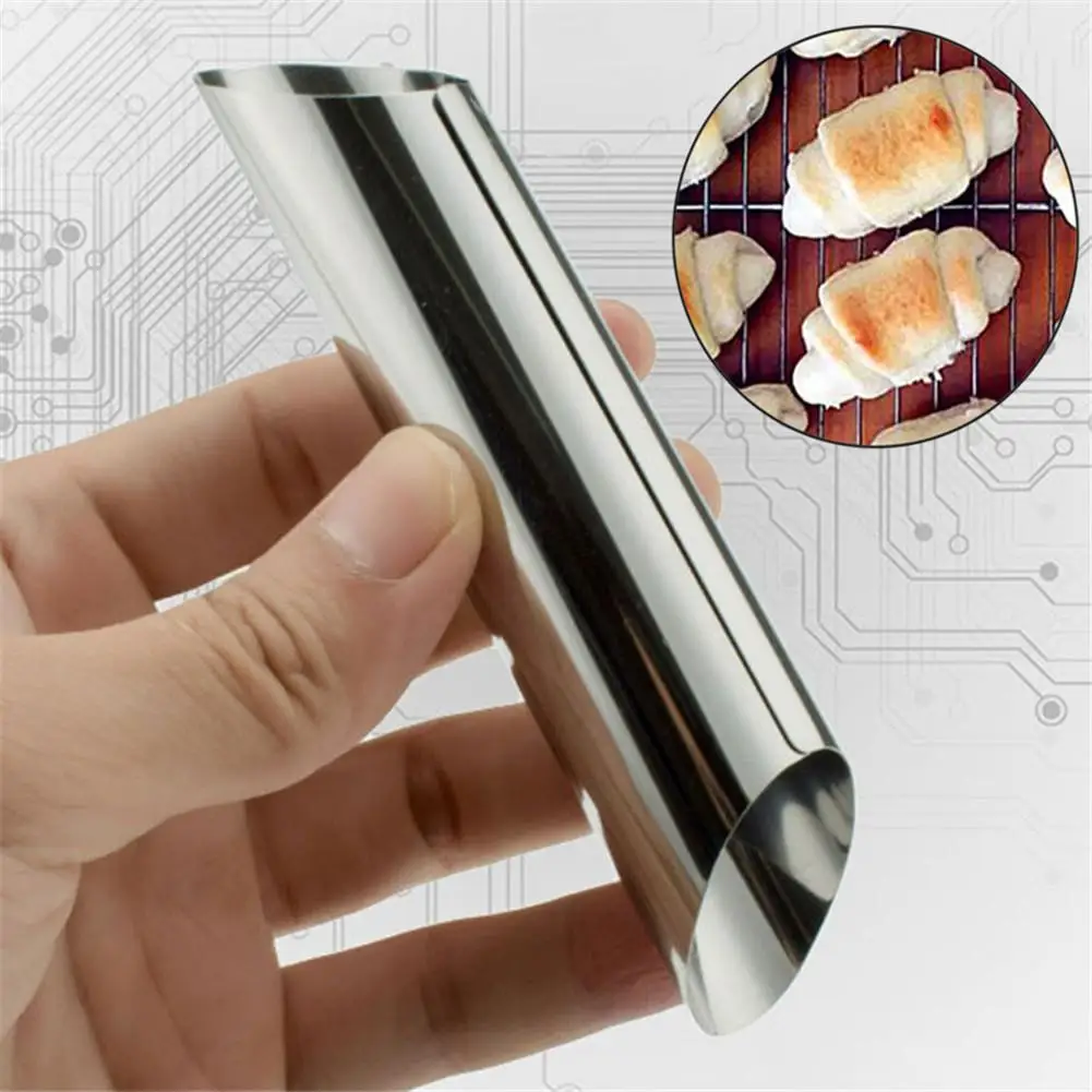 1/5 шт. 304 нержавеющая сталь Cannoli формы пищевой крем рога торт трубочки для выпечки