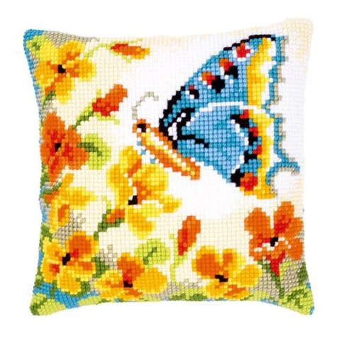 Защелка бабочка Крюк Подушка комплекты лес Стиль подушки Вышитые ремесла