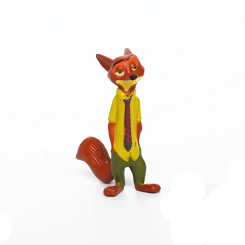 12 шт. disney Crazy Animal City Rabbit Judy Fox Nick Chief Bogo Benjamin Clawhauser Leodore Lionheart ручные офисные
