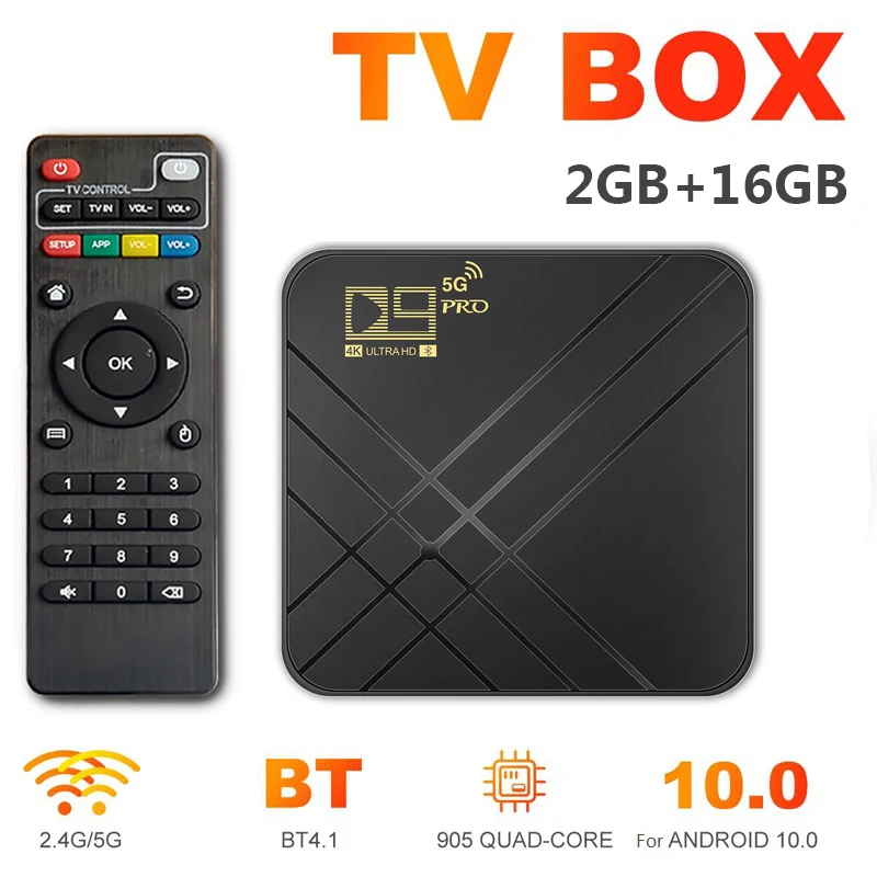 

Bluetooth-совместимая ТВ-приставка Android 1080, 6K Youtube голосовой помощник 3D 4K 2,4 P видео ТВ-приемник Wifi G/5G ТВ-приставка