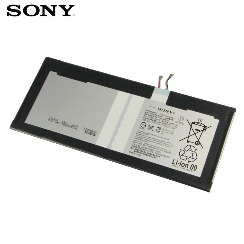 Оригинальный аккумулятор SONY для Sony Xperia Z4 Tablet Ultra SGP712 SGP771 LIS2210ERPX LIS2210ERPC Сменный