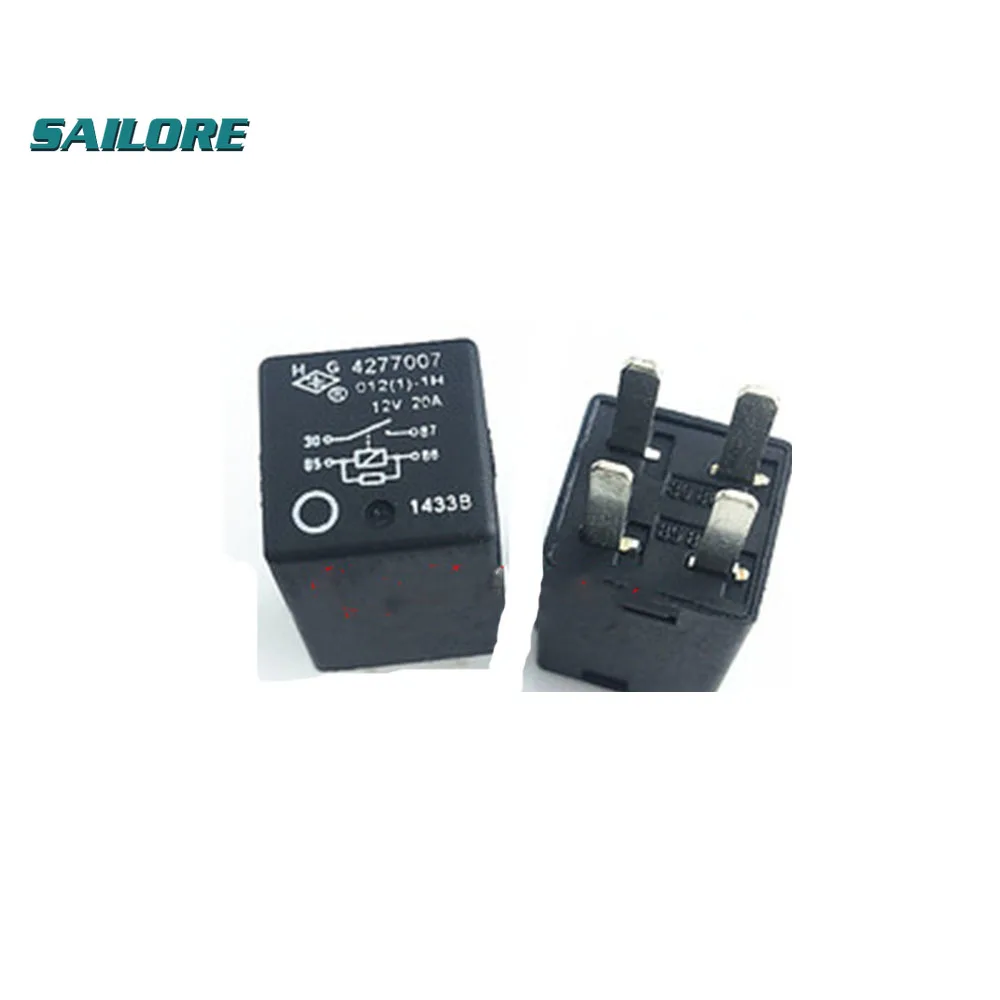 

1 шт. 4-контактное автомобильное реле HG 4277007 012-1H 12V 20A