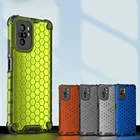 Противоударный чехол для Redmi Note 10 Pro Max 9 9T 8 8T, чехол для телефона с Сотами для Xiaomi POCO X3 NFC M3 Mi 11 Ultra 11i F3