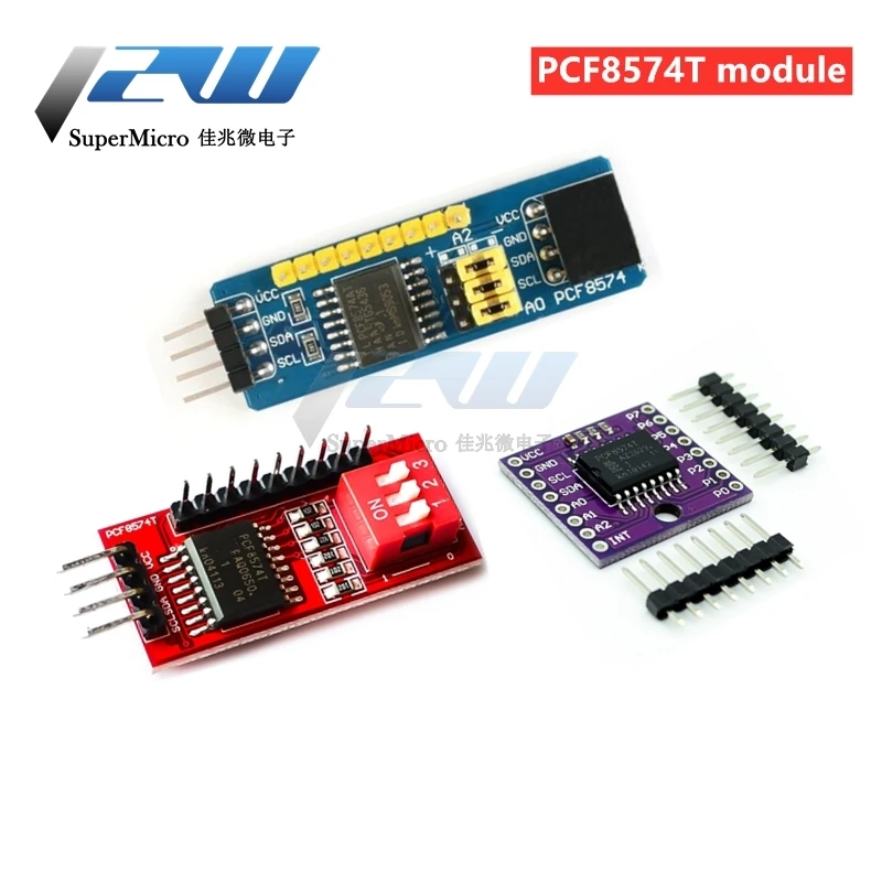 PCF8574 PCF8574T I / O для I2C IIC порт интерфейса Поддержка порта Каскадный Расширенный