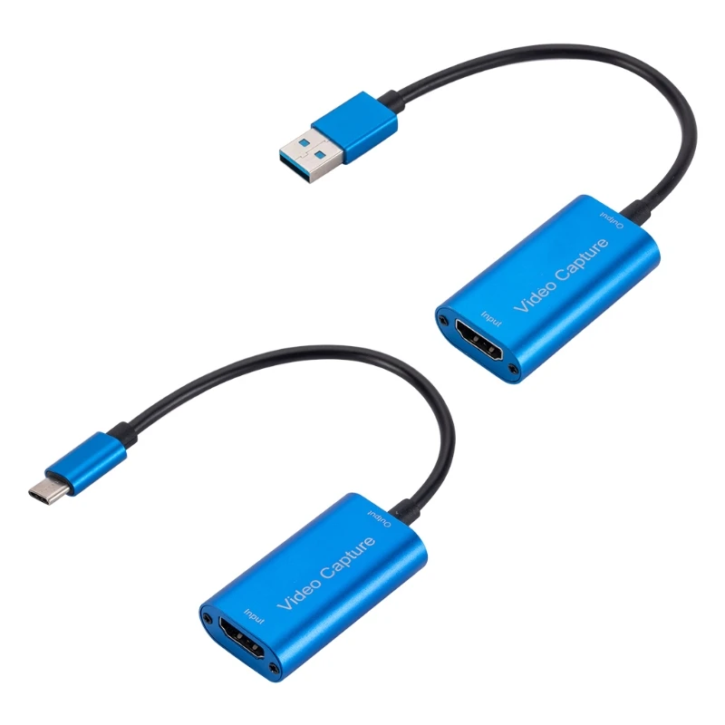 Карта видеозахвата USB 3 0 совместимая с HDMI 1 шт. записывающая коробка для ПК