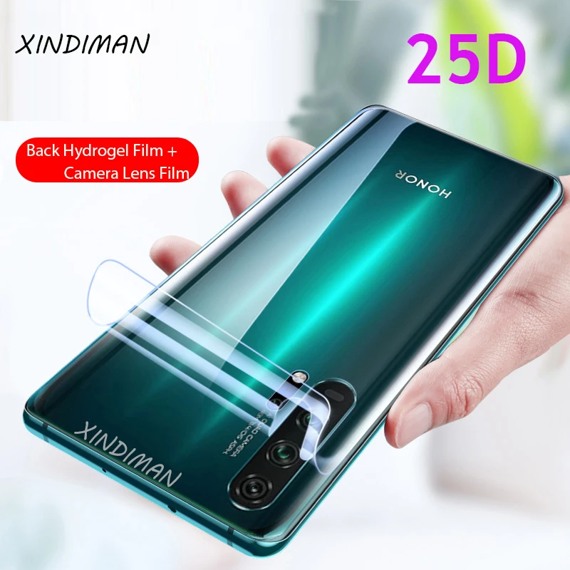XINDIMAN 25D задняя Гидрогелевая пленка для huawei honor20 20i 20lite мягкая защитная экрана honor10