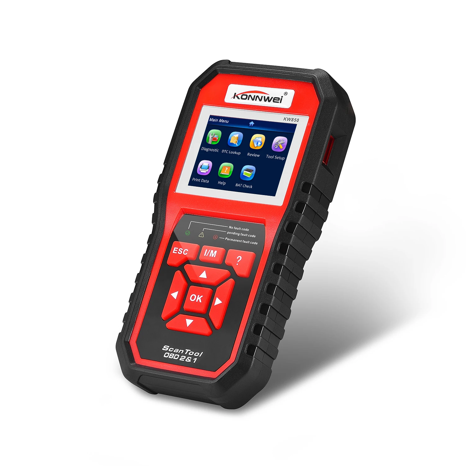 KW850 OBD2 сканер считывания кодов автоматического обнаружения Поддержка кода