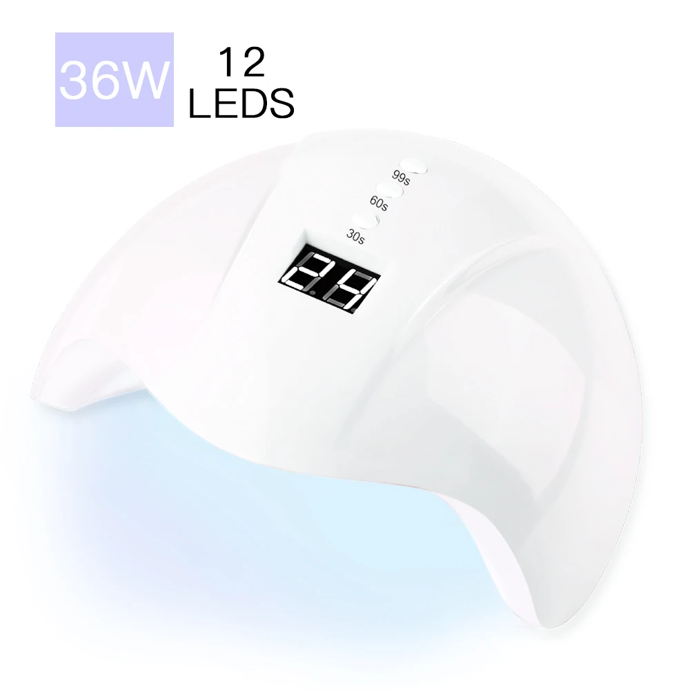 УФ-лампа для сушки гель-лака ногтей 24 Вт | Красота и здоровье