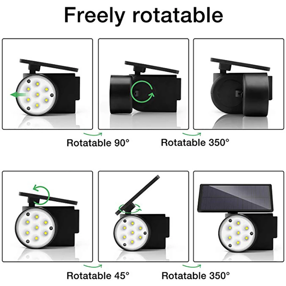 Усовершенствованные Водонепроницаемые светодиодные лампы Mpow с 3 головками