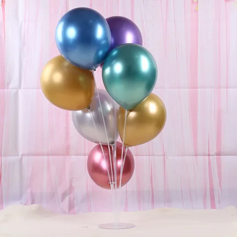 12 дюймов 10 шт металлический воздушные шары на день рождения вечерние украшения хром воздушные шары для детей и взрослых свадебные воздушный шар на день рождения декоративный шар