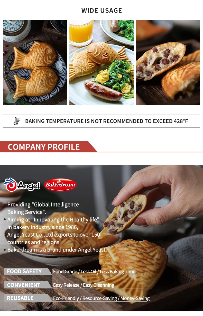 Bakerdream Taiyaki японская рыба в форме вафли Magikarp Taiyaki блинница Жаростойкие формы для вафель сковорода производитель 2 литые домашние вафли