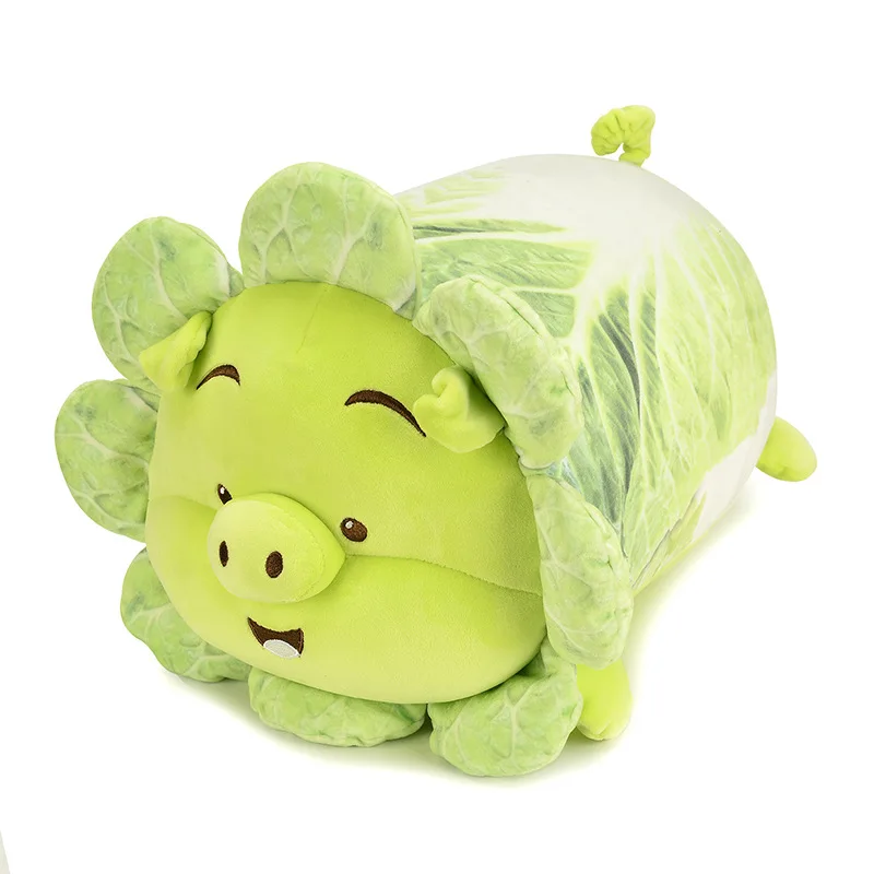 

40-100cm Cute Vegetable Fairy Plush Toys Japanese Cabbage Pig Lovely Stuffed Animal Pigs Soft Doll Pillow Gifts for Kids Girls