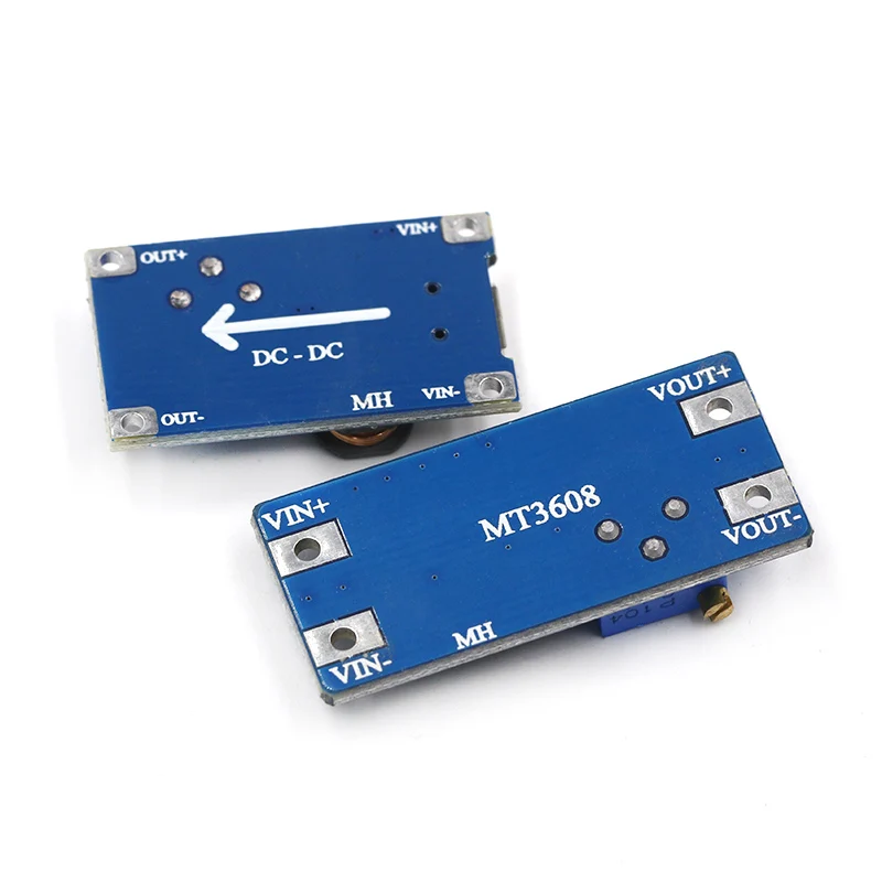 5 шт. MT3608 DC-DC Step Up усилитель конвертера Питание модуль Boost повышающий доска Макс