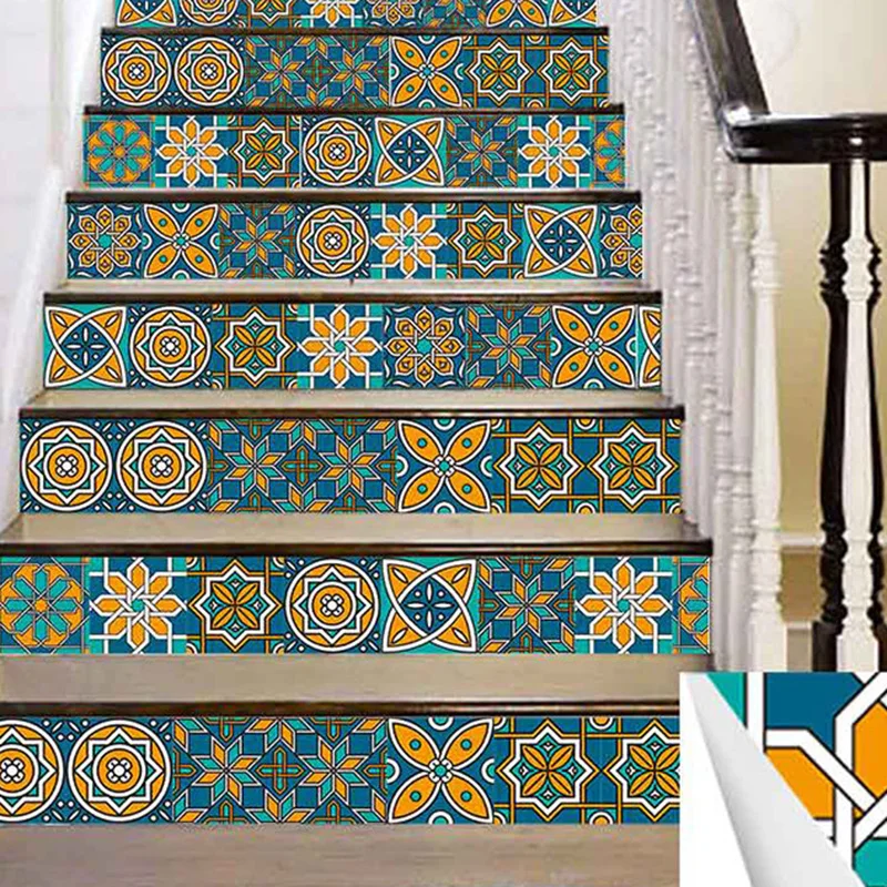 10 шт./компл. 3D визуальные художественные геометрические наклейки для плитки