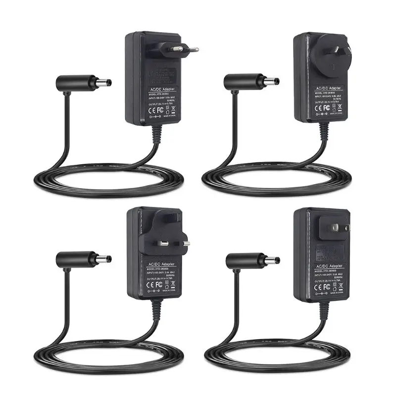 

Charging Power Adapter Charger Replacement AU/UK/US/EU Plug for Dyson V8 V7 V6 DC58 DC59 DC61 DC62 DC74 Vacuum Cleaner Accessori