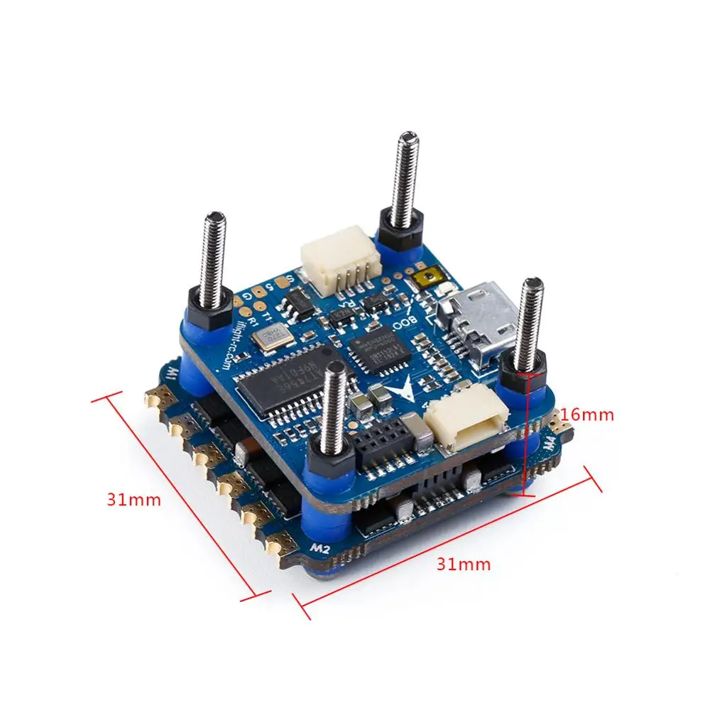 IFlight sucex mini F4 V2 Контроллер полета с sucex Mini 35A V2 BLHeli-32-bit 2-6S 4 в 1 ESC блок управления полетами системы для FPV RC