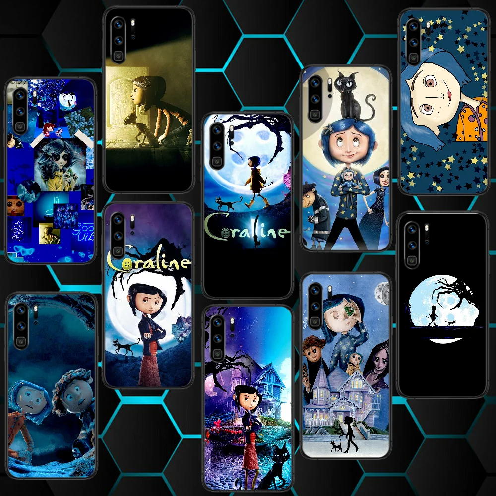 Силиконовый чехол для телефона Coraline & the Secret Door Huawei P Mate Smart 9 10 20 30 40 Lite Z Y7 2019