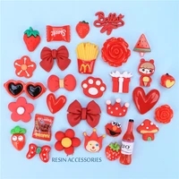 20pcs hot sell mixed style resin diy home craft supplies phone shell decor materials hair handmade arts decoration accessories