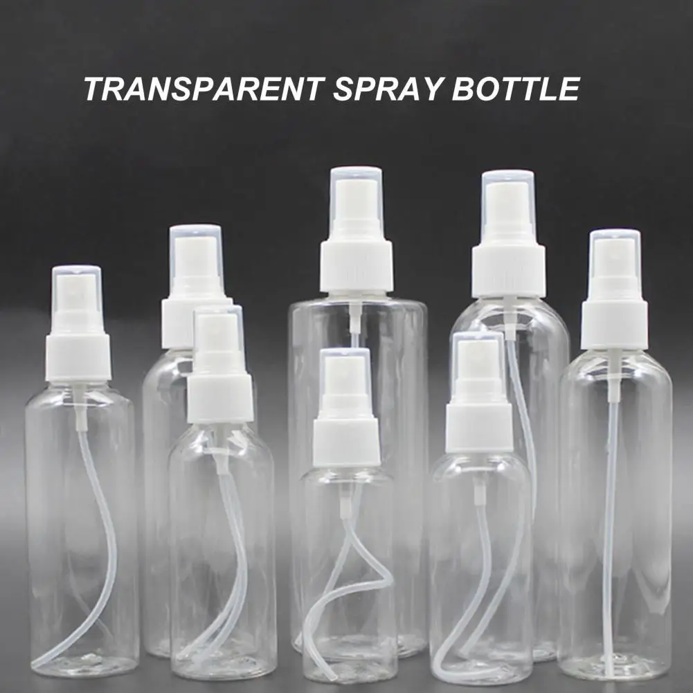 

10Pcs/Set Spray Bottle Fine Mist Store Liquid Transparent Mini Travel Empty Portable Handwashing Bottle for Outdoor