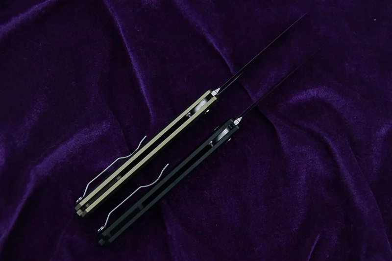 Складной нож LEMIFSHE 920 дюйма лезвие см зеркальная алюминиевая рукоятка походный