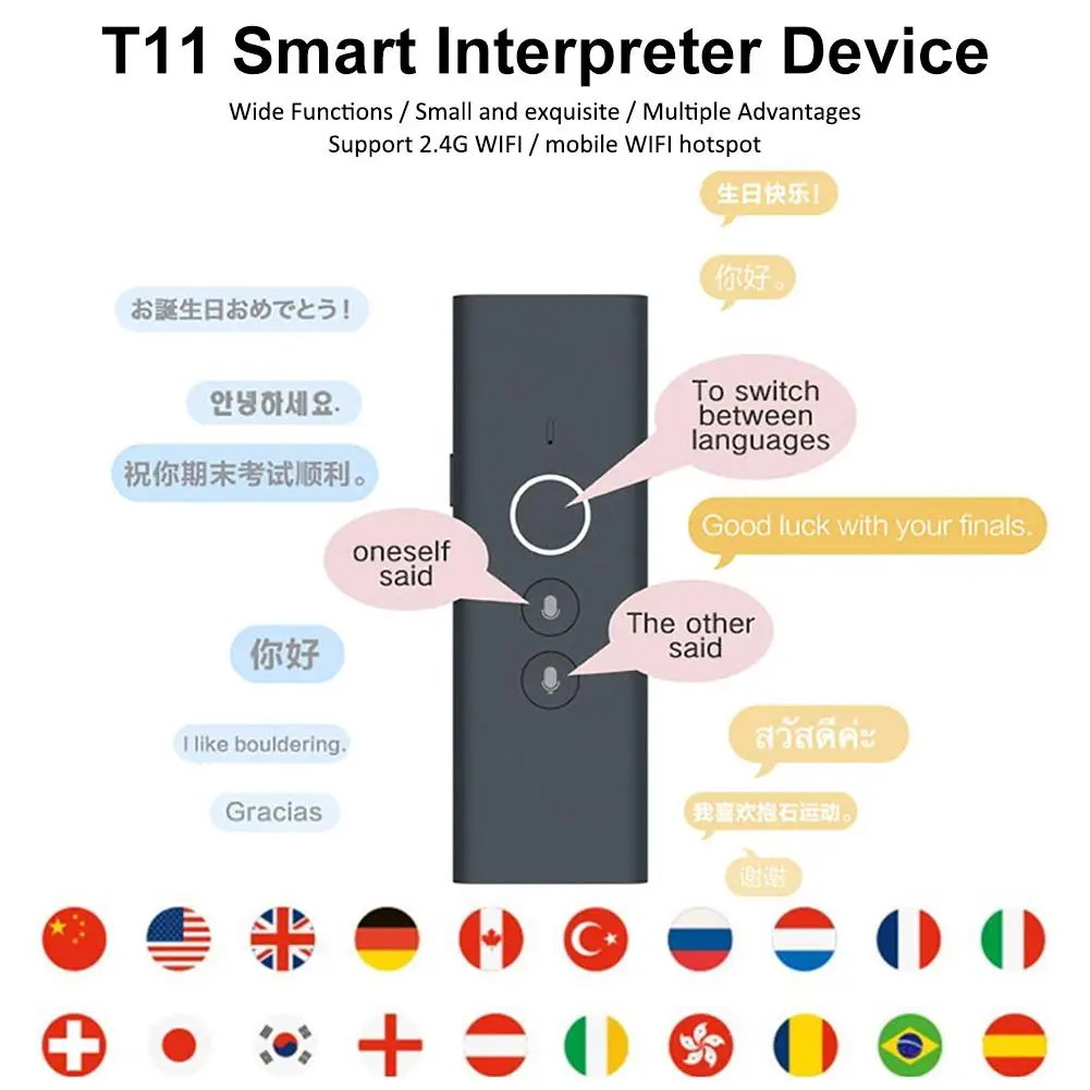 Высококачественная переводная машина портативная интеллектуальная с ии для