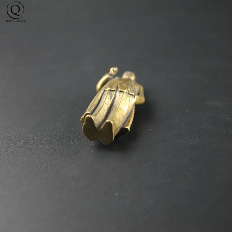 Винтажная латунная мини-брелок Deng Xiao Ping Great Leader кулон для ключей реформирование и