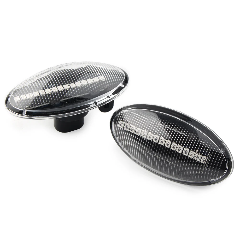 2 шт. автомобильный светодиодный динамический боковой габаритный указатель