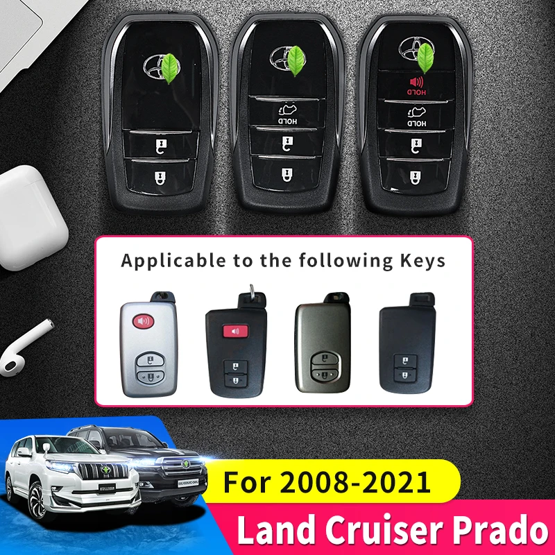 Чехол для дистанционного ключа Toyota обновленный чехол 2/3/4 аксессуары кнопок 2008-2021
