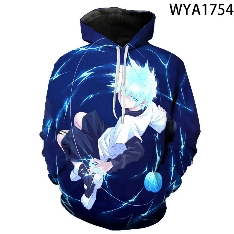 

Мужские, женские, детские, крутые толстовки Hunter X Hunter, повседневный Модный пуловер с 3D принтом, толстовки с капюшоном, повседневные топы для мальчиков и девочек