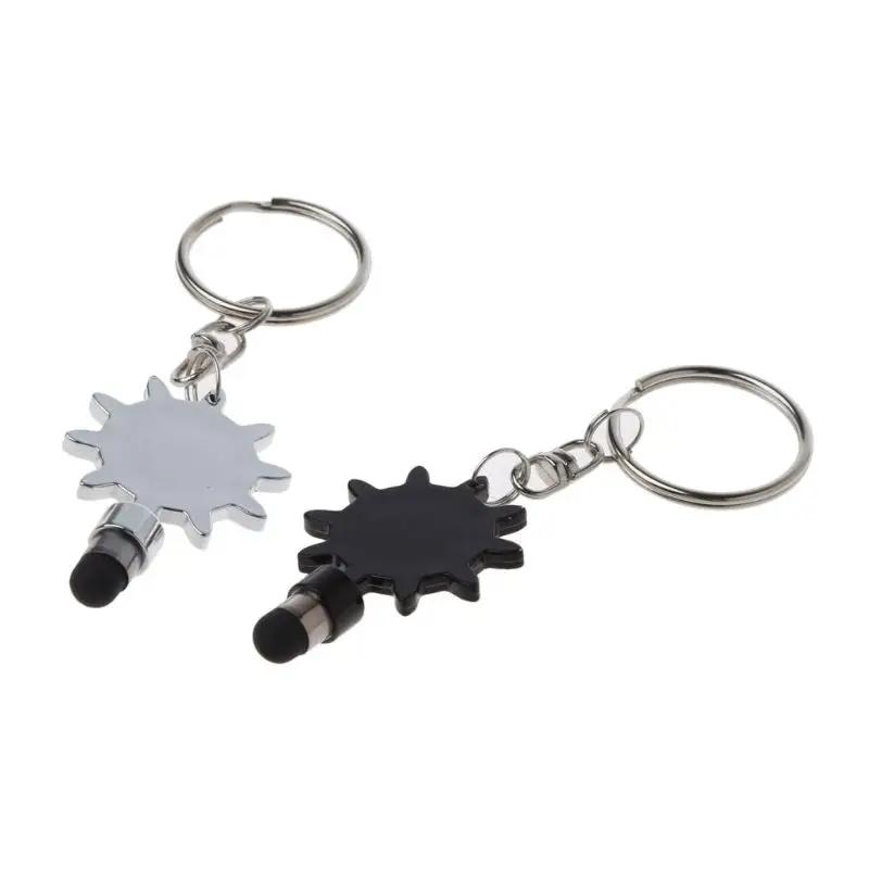 

1PC Universal Plastic Capacitive Touch Screen Stylus Pen Touch Pen Keychain for Tablet PC Pad Phone Pen