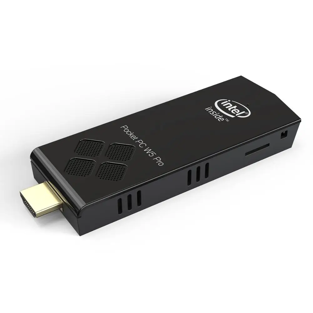 Мини ПК W5 pro Atom Windows 10 4 ядра + 64 ГБ Wi Fi bluetooth|Мини ПК| |
