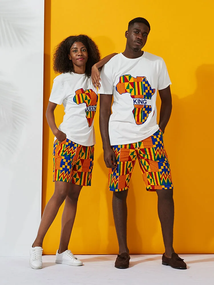 Африканская одежда для пары, африканская традиционная печать, kente, одежда для пар, Африканский материал, хлопок, Дашики, африканская одежда для пар