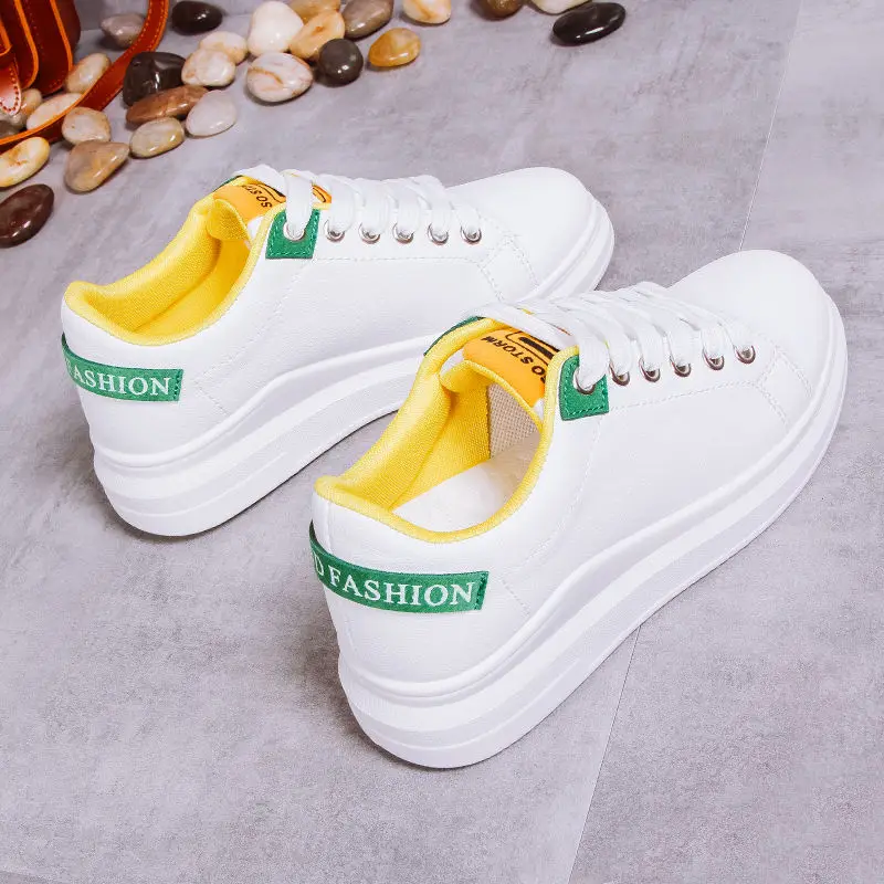 

Summer White Sneakers Classic Women's Sports Shoes Breathable Platform Shoes Women Outdoor Streetwear Trainers Woman Skate Shoes