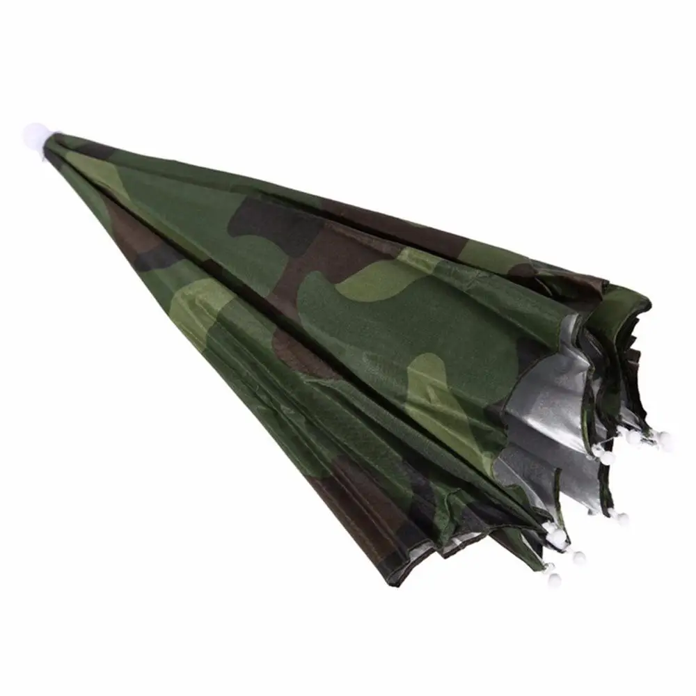 Портативный Зонт с креплением на голову Солнцезащитный легкий зонт для кемпинга