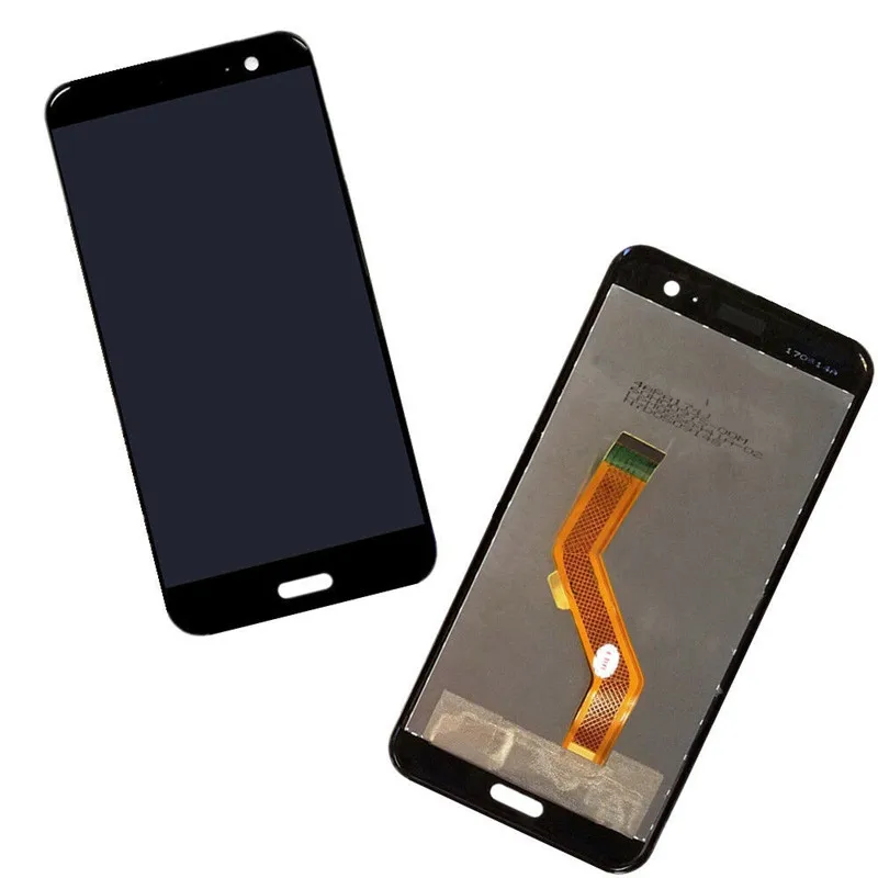 Полный со средней лицевой панелью Передняя Крышка корпуса для htc U11 ЖК дисплей